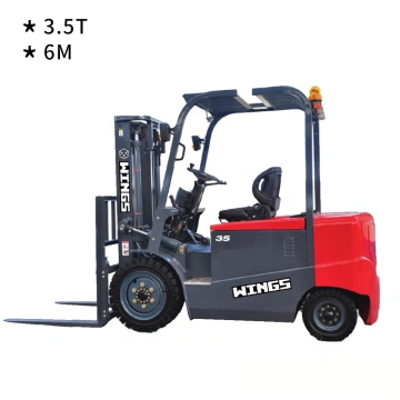 Small electric forklift you do not ride in
